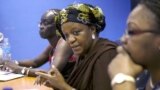 Zainab Hawa Bangura, Special Representative of the Secretary-General on Sexual Violence in Conflict, meets with representatives of civil society organizations, including women’s and faith groups, on Oct. 8, 2014 during her visit to South Sudan. Ms. Bangur