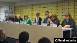 Panel diskusija "Medijski i politički populizam - izazovi za novinarstvo, izazovi za društvo" (Foto: Medija centar, Beograd - www.mc.rs)