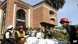 پشاور پریس کلب میں امریکی حکومت کے تعاون سے سکیورٹی نظام کی تعمیر