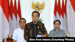 Presiden Joko Widodo di Istana Kepresidenan, Bogor, Jawa Barat Selasa 16 Juni 2018 (foto: Biro Pers Istana)