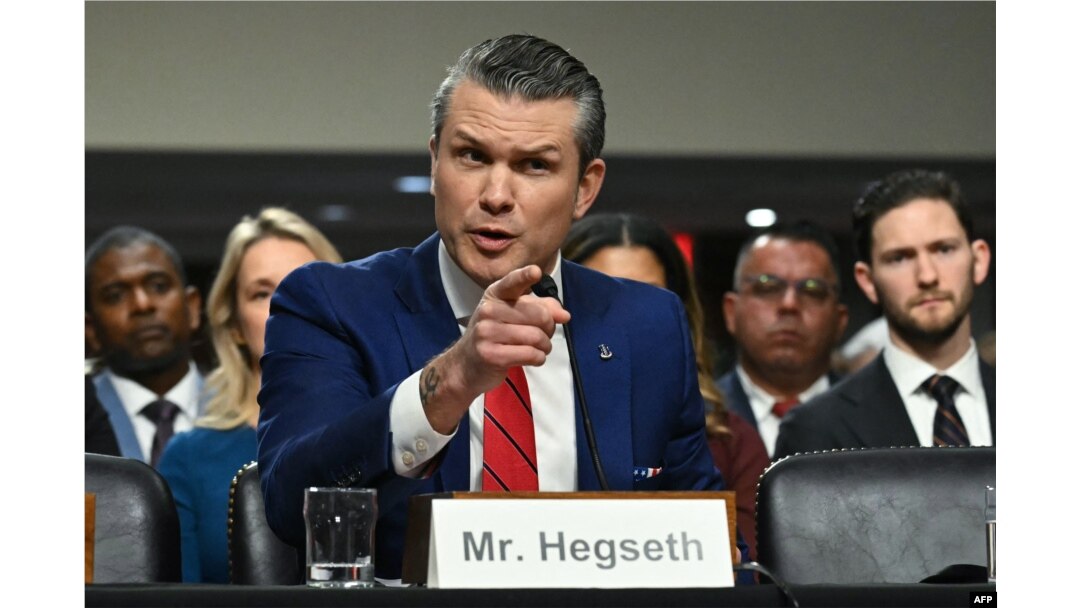Hegseth Senato'daki oylamada sorulara yanıt verdi.