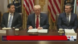 رئیس جمهوری آمریکا: از زمان‌بندی تعیین‌شده برای عملیات «خشم حماسی» بسیار جلوتریم