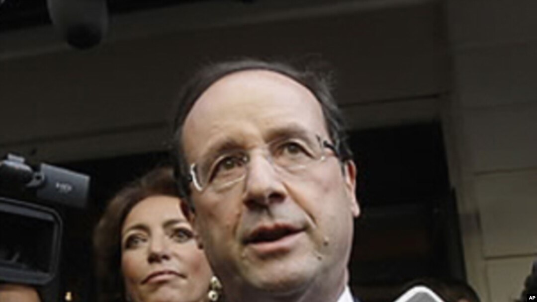 Umwe mu Bahiganwa mu Ncuro ya Mbere y'Amatora mu Bufransa, Francois Hollande