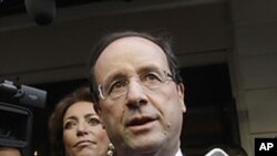 Umwe mu Bahiganwa mu Ncuro ya Mbere y'Amatora mu Bufransa, Francois Hollande