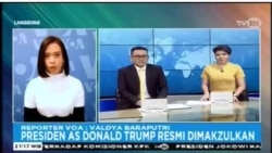 Laporan VOA untuk TVRI: Pemakzulan Trump