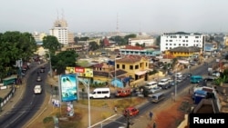 FILE PHOTO: A general view of Adabraka in Accra. Taken December 5, 2016.