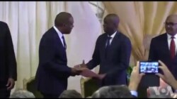 Prezidan Jovenel Moïse Enstale Mèt Jean Henry Céant Premye Peyi Dayiti