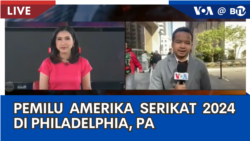 Laporan VOA untuk BTV: Pemilu Amerika 2024 di Philladelphia, Pennsylvania 