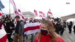 Հազարավոր բելառուսցիներ Կիևում բողոքի ցույց են արել ընդդեմ նախագահ Լուկաշենկոյի