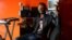 Music producer Keynote Adeosun poses for a picture in his recording studio in the Festac district of Lagos, Nigeria, May 17, 2016.  
