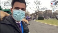 Comienza la ceremonia en que el presidente electo de EE.UU., Joe Biden, se convertirá en el nuevo mandatario