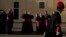 FILE - Spanish bishops arrive in the San Damaso courtyard at the Vatican for an 'ad limina apostolurum' meeting with Pope Francis, Dec. 16, 2021. 