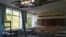 School Number 42 in Vuhlehirsk was struck six times in January and February 2015. 