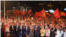 VMRO in a protest in Skopje Maqedonia