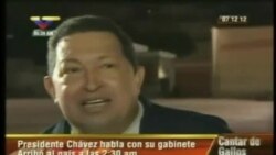 Chávez regresa a Venezuela