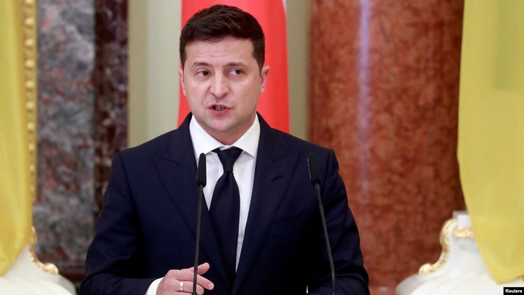 Presiden Ukraina Volodymyr Zelenskiy 