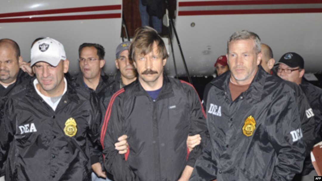 Viktor Bout, prilikom izručenja u SAD