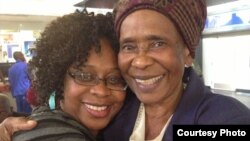 The late Susan Muroyiwa with her daughter Chiwoneso Mpofu.