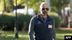 FILE - Dara Khosrowshahi, chief executive officer of Expedia, Inc., attends the annual Allen & Company Sun Valley Conference on July 7, 2016, in Sun Valley, Idaho.