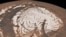 Snimak marsovske severne polarne kape napravljen instrumentima na Marsovskom polarnom orbiteru