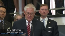 Tillerson Begins Work as Secretary of State