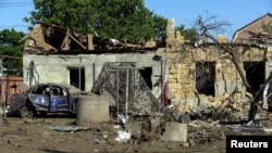 지난 19일 러시아의 포격으로 파손된 러시아 남부의 주요 수출 도시 오데사의 모습(로이터)