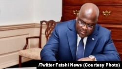 Le président de la RDC, Felix Tshisekedi. (Photo ya le 15 aout 2019/Twitter Fatshi News)