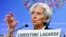 Christine Lagarde speaks during her opening news conference at the start of the IMF / World Bank Spring Meetings in Washington, April 18, 2013.