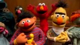 Muppets Bert and Ernie, as well as Elmo, center, are among a donation of additional Jim Henson objects to the Smithsonian&#39;s National Museum of American History in Washington.