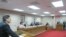 台湾立法院外交及国防委员会3月26号质询的情形。（美国之音张永泰拍摄）