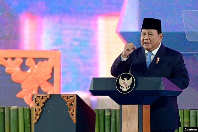 Presiden Prabowo Subianto resmi meluncurkan Badan Pengelola Investasi Danantara di Jakarta, Senin (24/2) (biro Setpres)