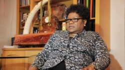 Leader of New Zimbabwe People First Party Joice Mujuru Criticizes Former Boss