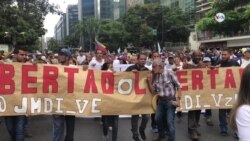 Venezuela: reprimen marcha opositora