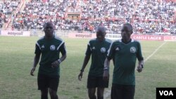 File: Onompembe ngesikhathi kudlala iqembu leHighlanders lele Dynamos enkundleni yeBarbourfields Stadium.