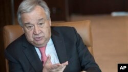 Sekjen PBB Antonio Guterres mengutuk serangan pasukan keamanan Sudan terhadap demonstran di Khartoum.