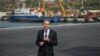 Secretário de Estado dos EUA, Antony Blinken, fala durante a sua visita ao Porto da Praia, Cabo Verde, 22 de janeiro de 2024. Andrew Caballero-Reynolds/Pool via REUTERS