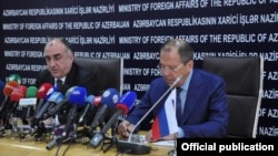 Elmar Məmmədyarov və Sergey Lavrov