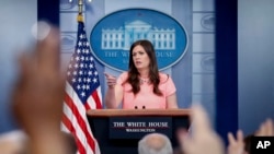 Sarah Huckabee Sanders, subsecretaria de prensa de la Casa Blanca reconoce que habrán algunos cambios en la versión que evalúe el Senado sobre la ley de salud, pero que esperan que se mantengan los principios del proyecto de ley aprobado en la Cámara de Representantes.