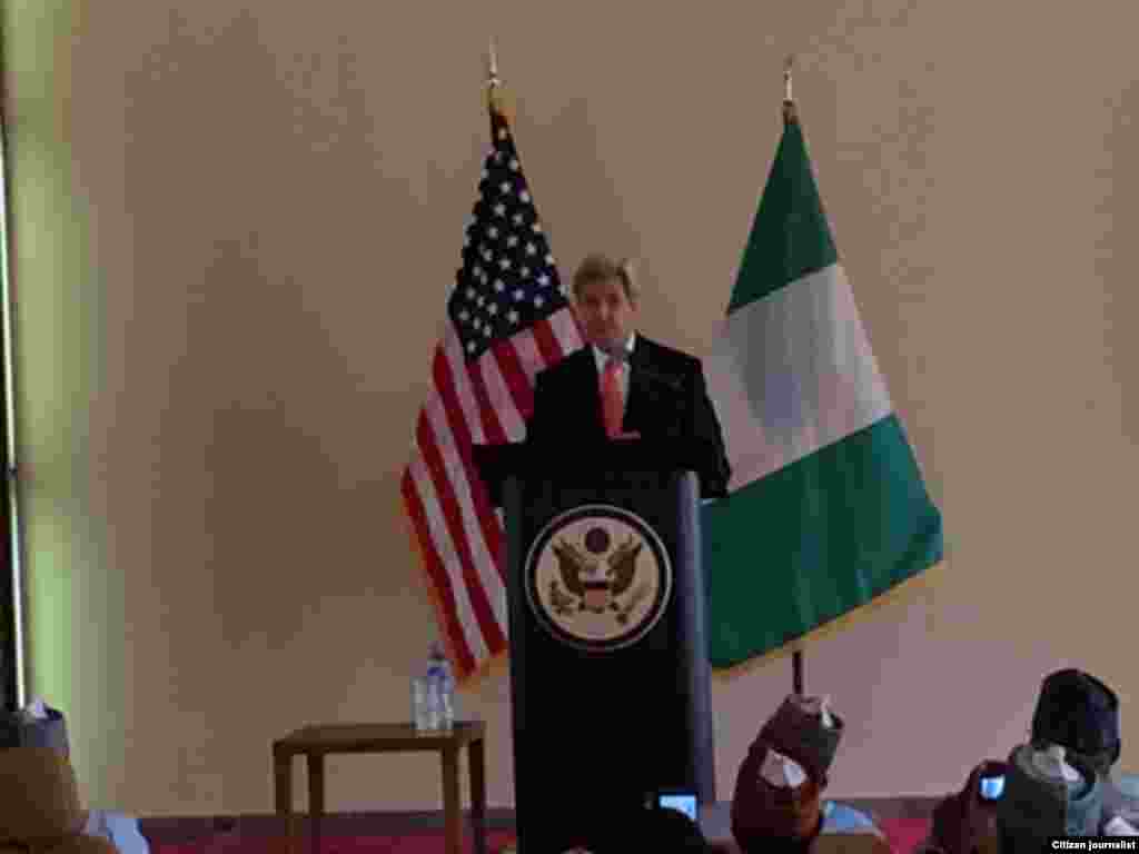 NIGERIA: John Kerry a Sokoto yana jawabi