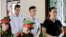 Ba trong số các bị cáo tại toà ở Hà Tĩnh hôm 14/9, (từ trái) Nguyễn Quốc Thành, Trần Đình Trường và Nguyễn Thị Thuý Hoà, nhận án tù từ 5 năm đến 7 năm 6 tháng. (Ảnh chụp màn hình VnExpress)