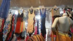 Women's clothes displayed at a shopping mall in Raqqa, Syria. July 11, 2019 (Courtesy Anya Ahmad)