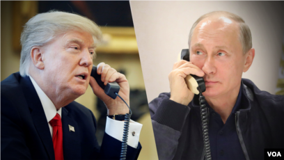 Trump habla con Putin sobre Siria, Irán y Corea del Norte