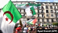 Manifestations à Alger le 22 mars 2019.