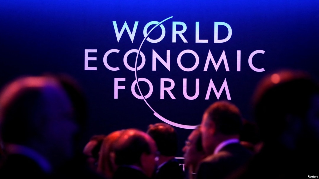 Logo del Foro Económico de Davos.