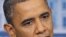 Prezident Obama Oq uydagi matbuot anjumani paytida, 6-mart, 2012-yil