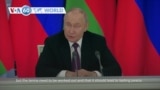 VOA60 World - Putin expresses support for ceasefire but says details must be worked out