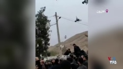 مراسم چهلم ایمان میرشکاری‌زاده: دست زدن، کِل کشیدن، نواختن سنج و دمام و آزاد کردن کبوترها
