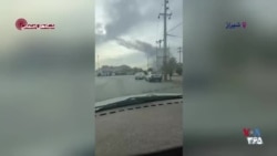 حمله و وقوع انفجار در منطقه «ده‌پیاله» شیراز، همراه با ستون‌های بزرگ دود
