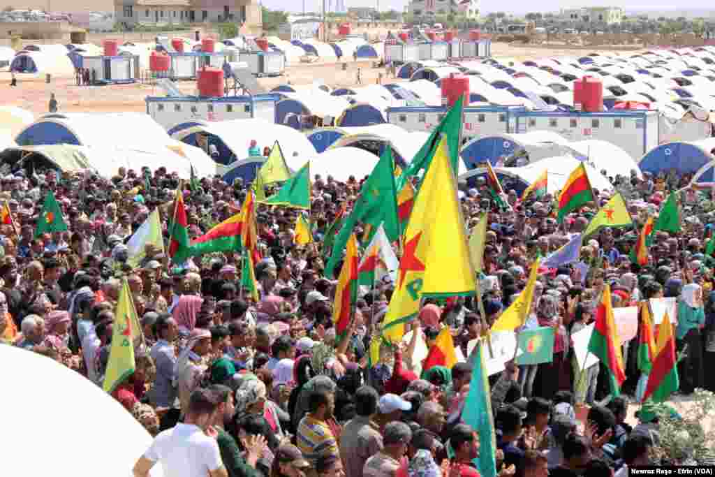 Roja Cîhanî ya bi Efrînê re 