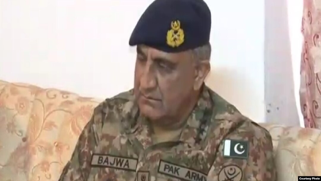 Panglima militer Pakistan, Jenderal Qamar Javed Bajwa (foto: dok). 